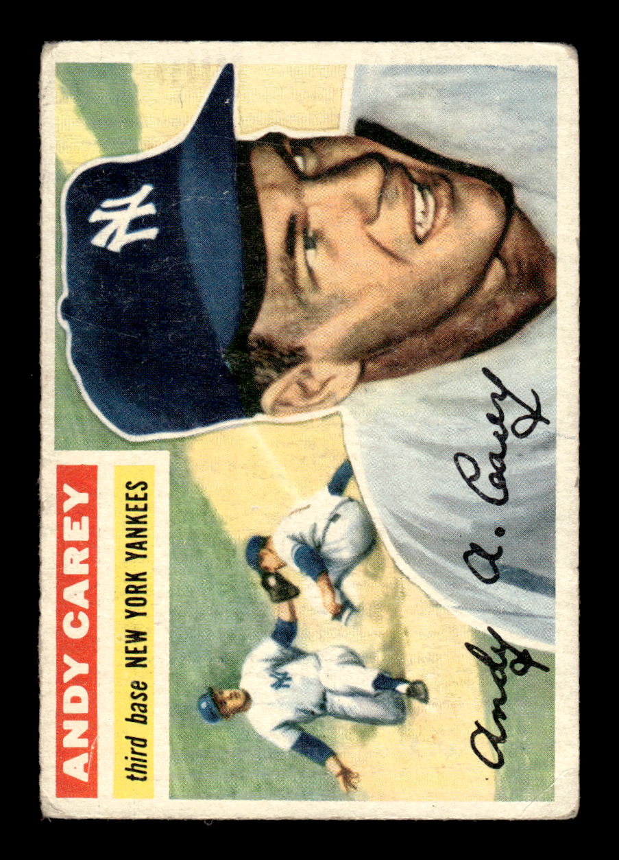 1956 Topps #12 Andy Carey Very Good HOF-10002178