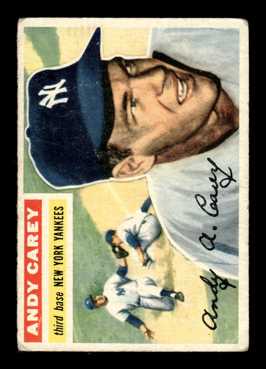 1956 Topps #12 Andy Carey Very Good HOF-10002178