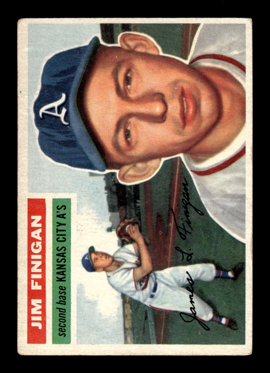 1956 Topps #22 Jim Finigan Very Good HOF-10002183