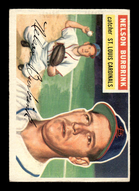 1956 Topps #27 Nelson Burbrink Very Good HOF-10002187