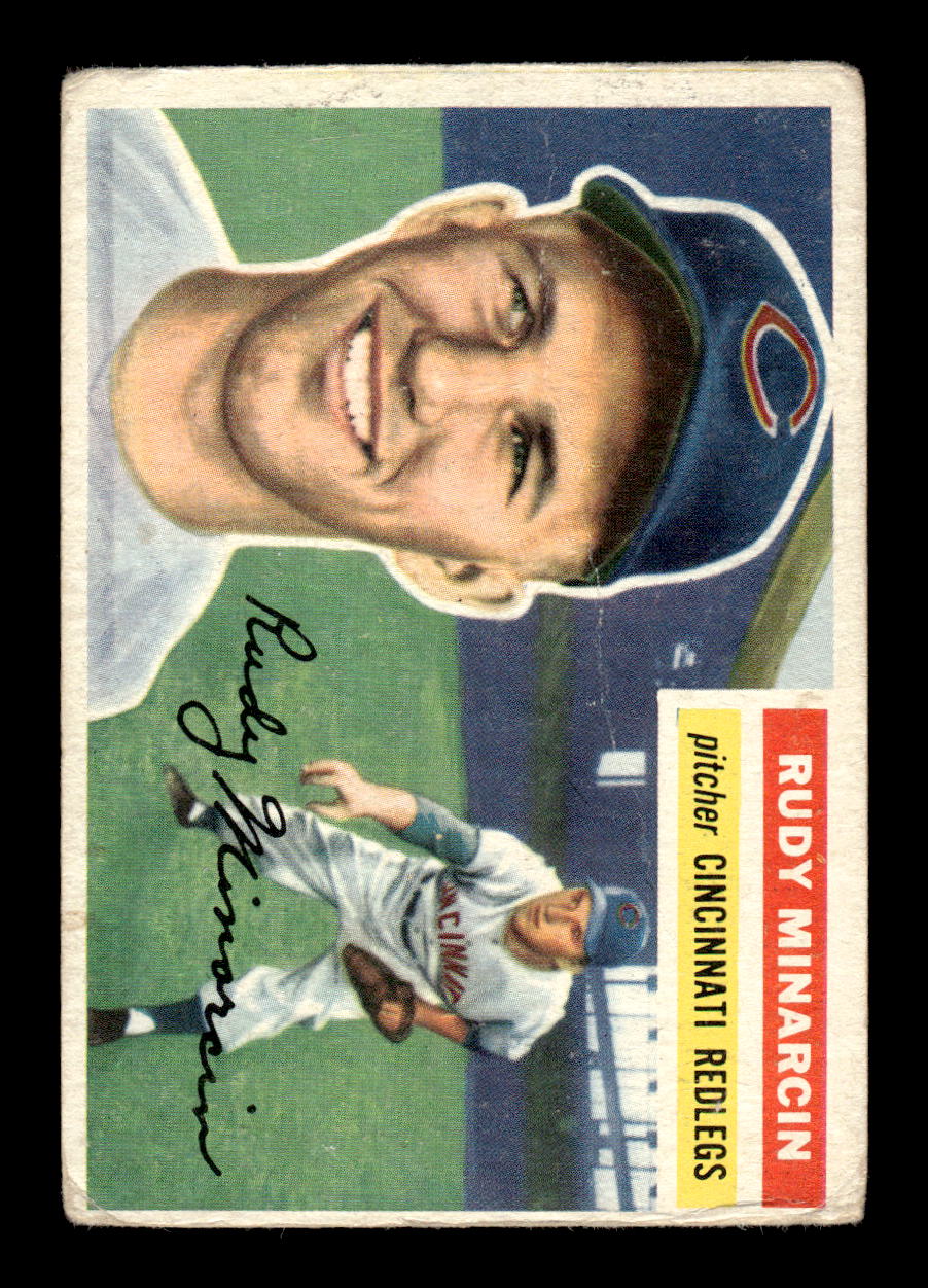 1956 Topps #36 Rudy Minarcin Very Good HOF-10002192
