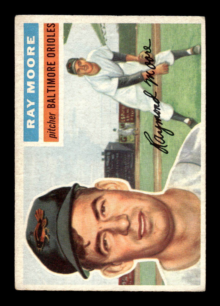 1956 Topps #43 Ray Moore Very Good HOF-10002198