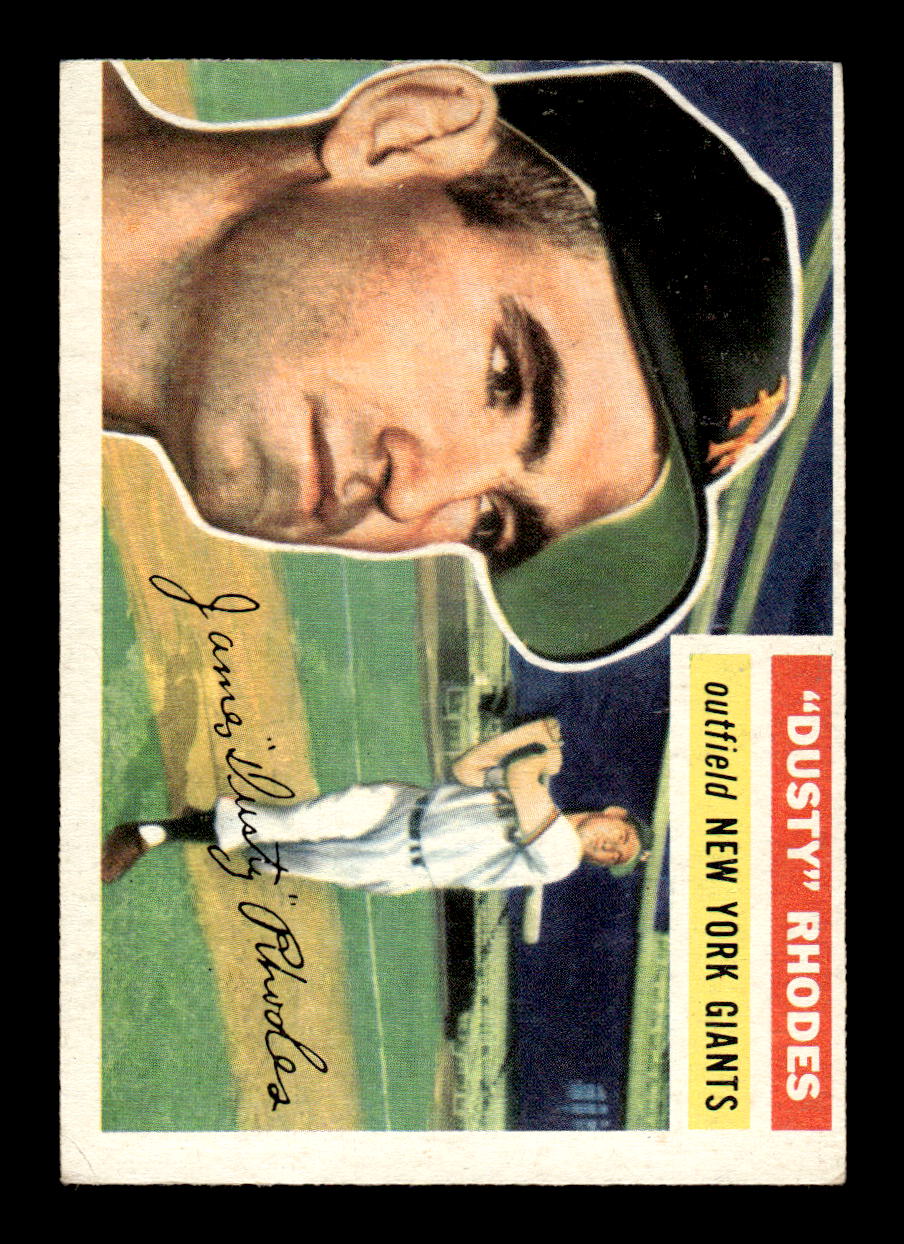 1956 Topps #50 Dusty Rhodes Very Good HOF-10002204