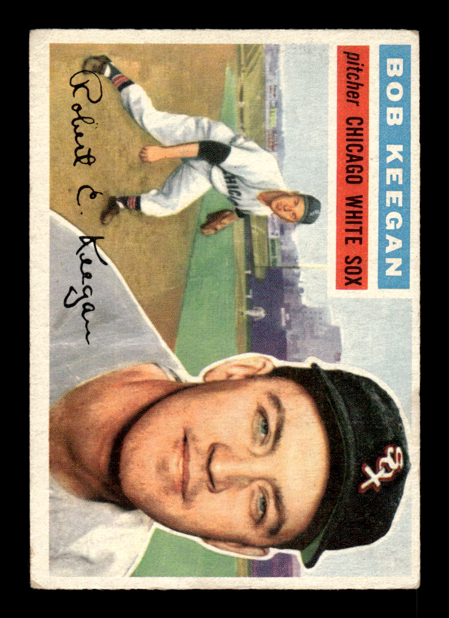 1956 Topps #54 Bob Keegan Very Good HOF-10002208