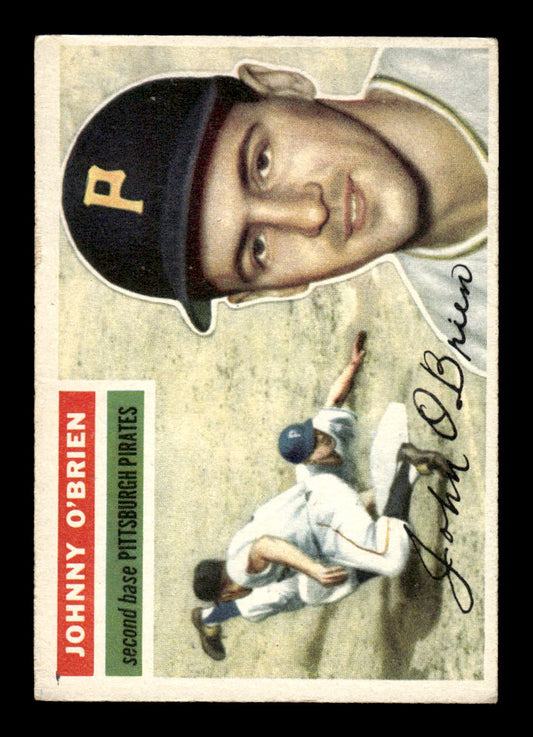 1956 Topps #65 Johnny O'Brien Very Good HOF-10002216