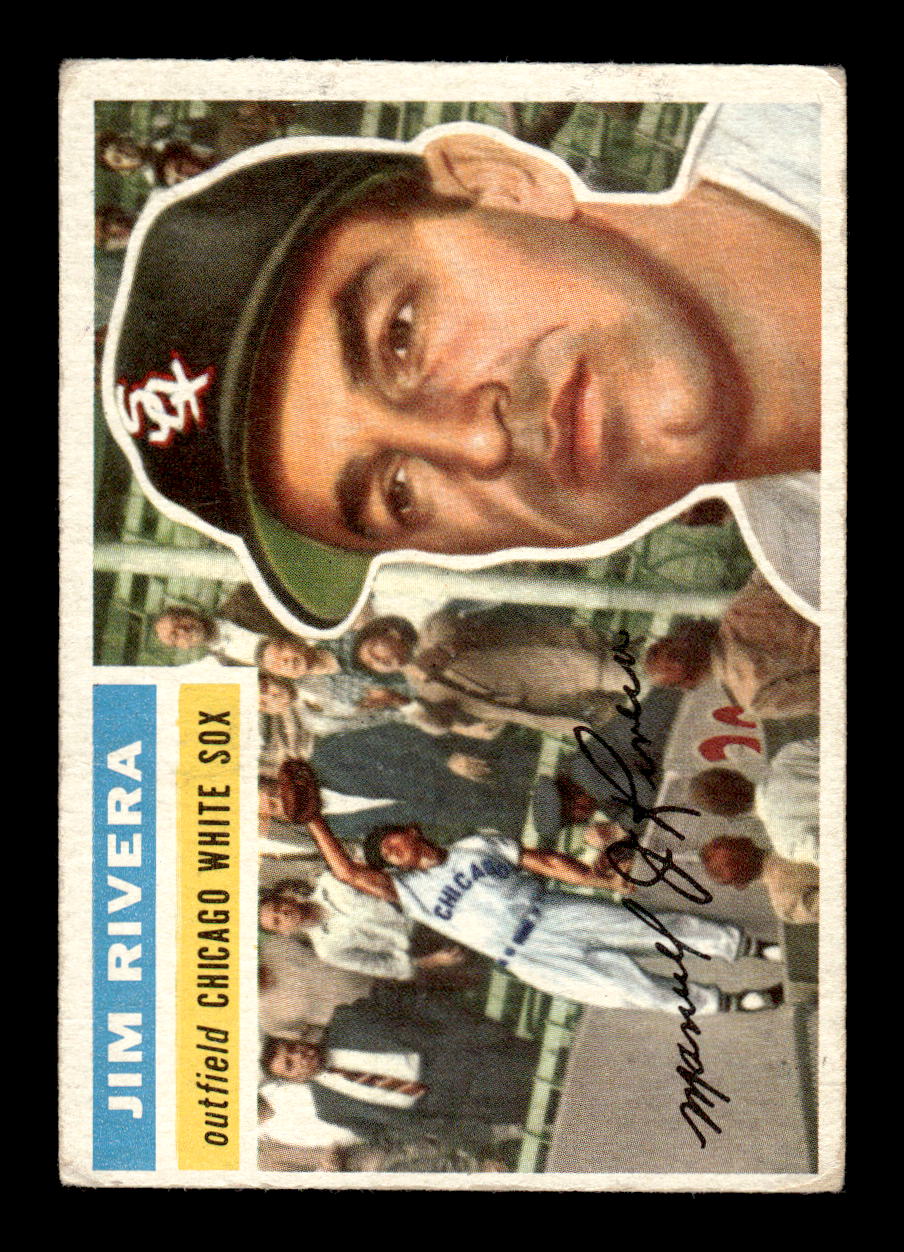 1956 Topps #70 Jim Rivera Very Good HOF-10002218