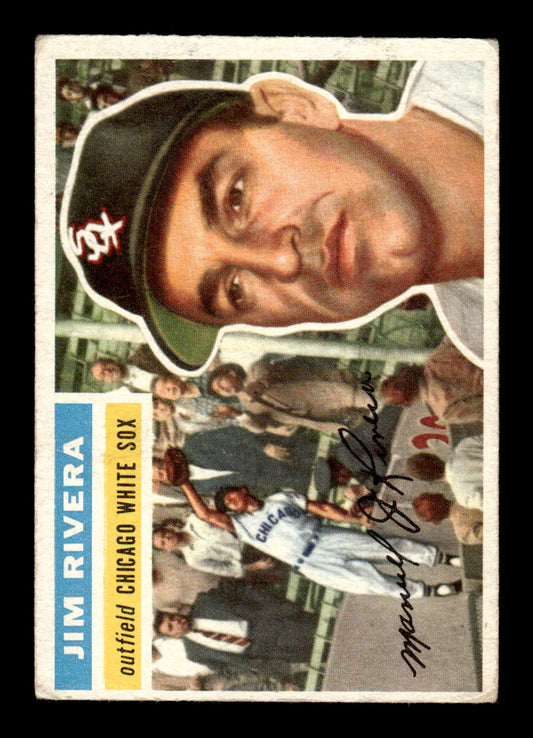 1956 Topps #70 Jim Rivera Very Good HOF-10002218