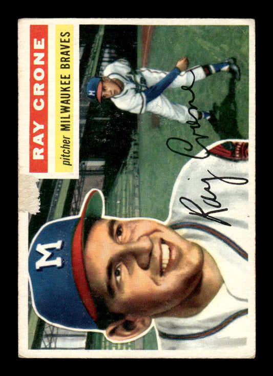 1956 Topps #76 Ray Crone Very Good HOF-10002224