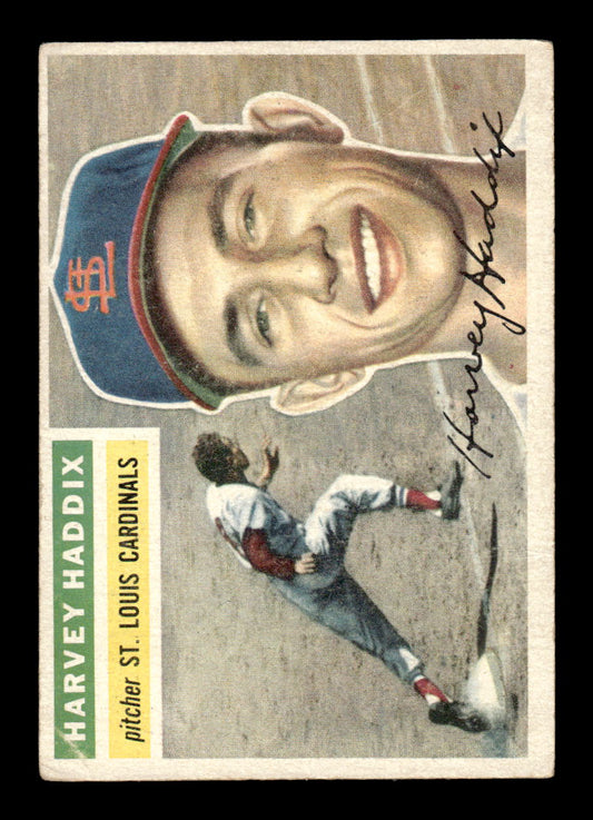 1956 Topps #77 Harvey Haddix Very Good HOF-10002225