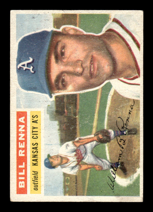 1956 Topps #82 Bill Renna Very Good HOF-10002229