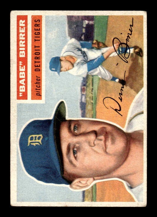 1956 Topps #84 Babe Birrer Very Good HOF-10002231