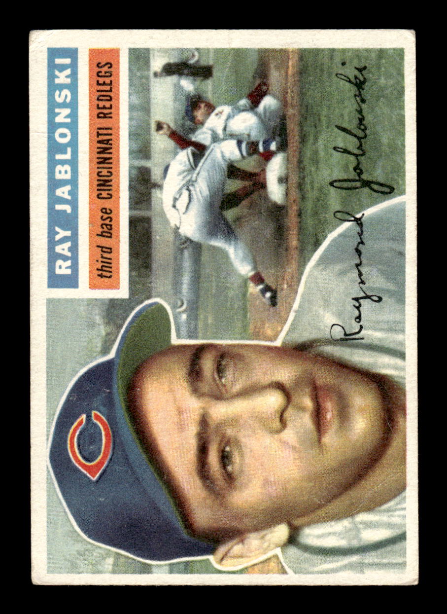 1956 Topps #86 Ray Jablonski Very Good HOF-10002232