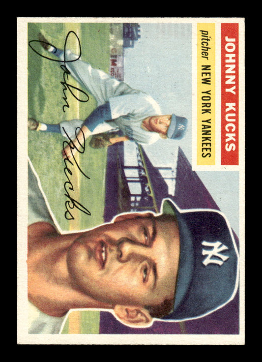 1956 Topps #88 Johnny Kucks Very Good HOF-10002234