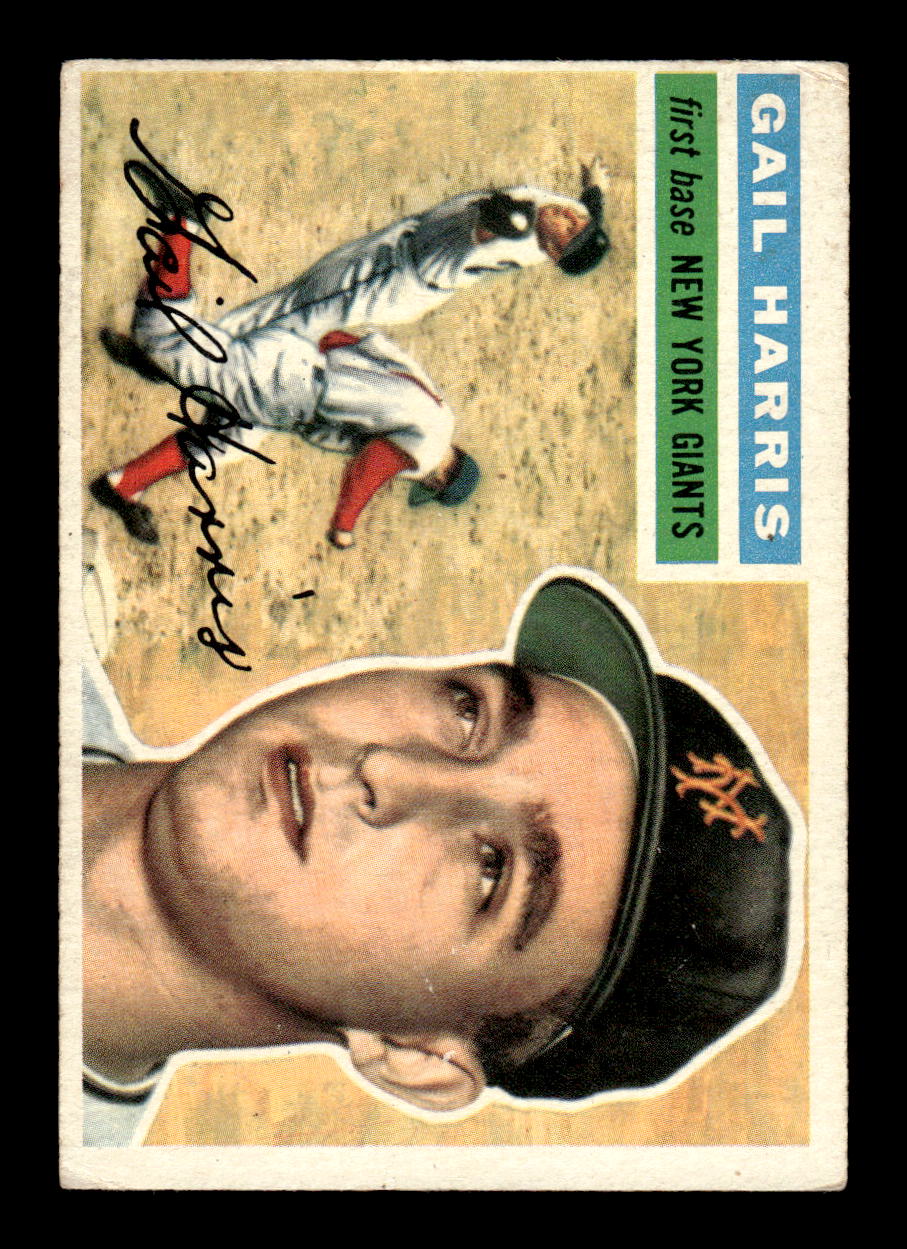 1956 Topps #91 Gail Harris Very Good HOF-10002236