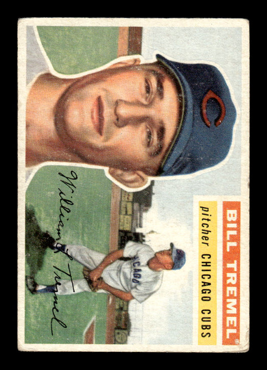 1956 Topps #96 Bill Tremel Very Good HOF-10002239