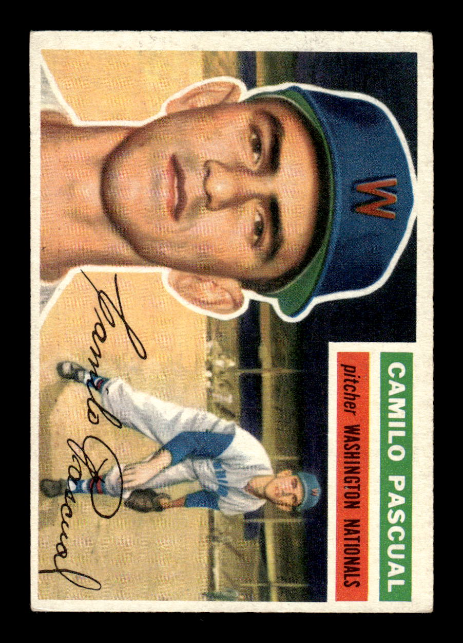 1956 Topps #98 Camilo Pascual Very Good HOF-10002241