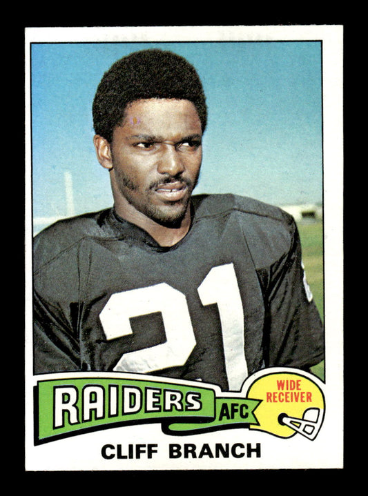 1975 Topps #524 Cliff Branch Excellent HOF-10002244