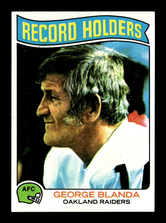 1975 Topps #351 George Blanda Excellent HOF-10002251