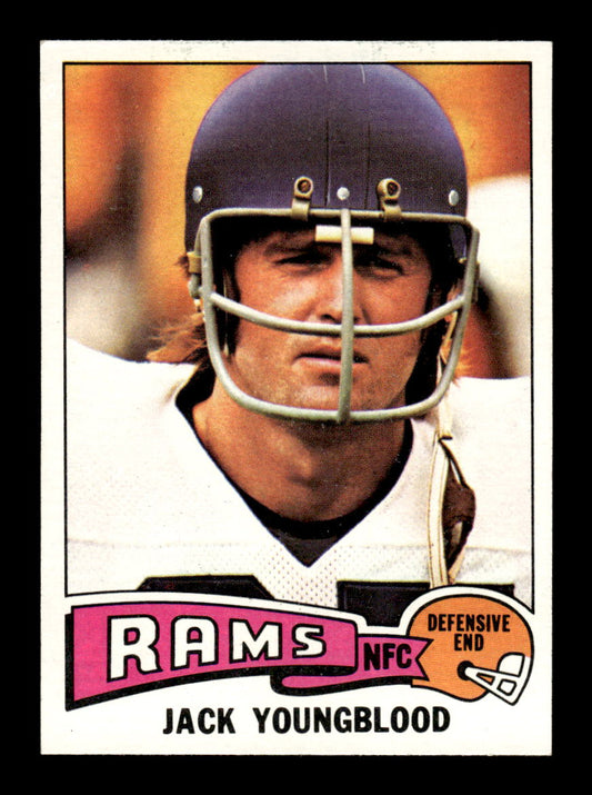 1975 Topps #60 Jack Youngblood Excellent HOF-10002255