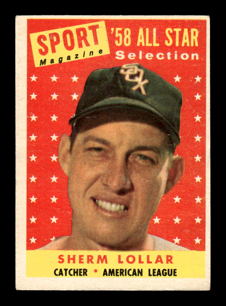 1958 Topps #491 Sherm Lollar Very Good HOF-10002265
