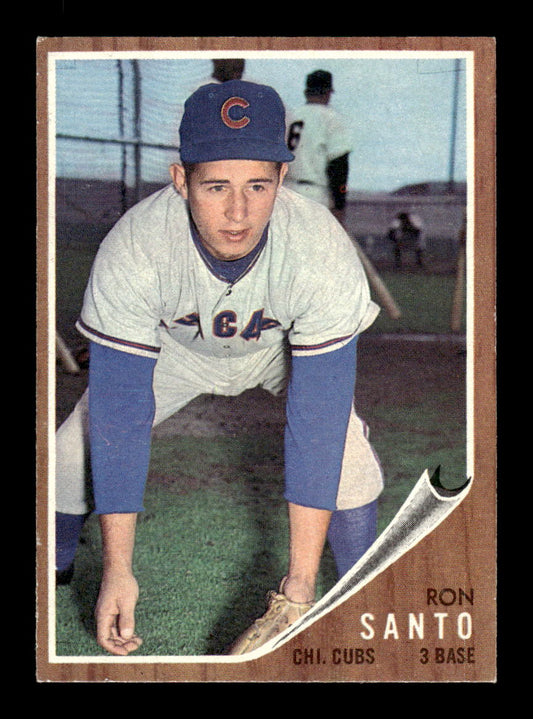 1962 Topps #170a Ron Santo Near Mint or Better HOF-10002279
