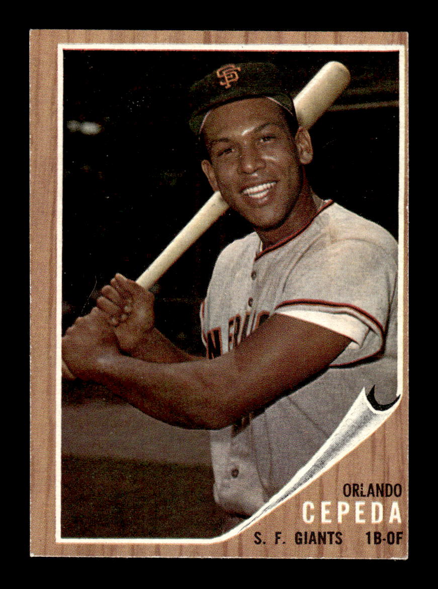 1962 Topps #40 Orlando Cepeda Near Mint or Better HOF-10002280