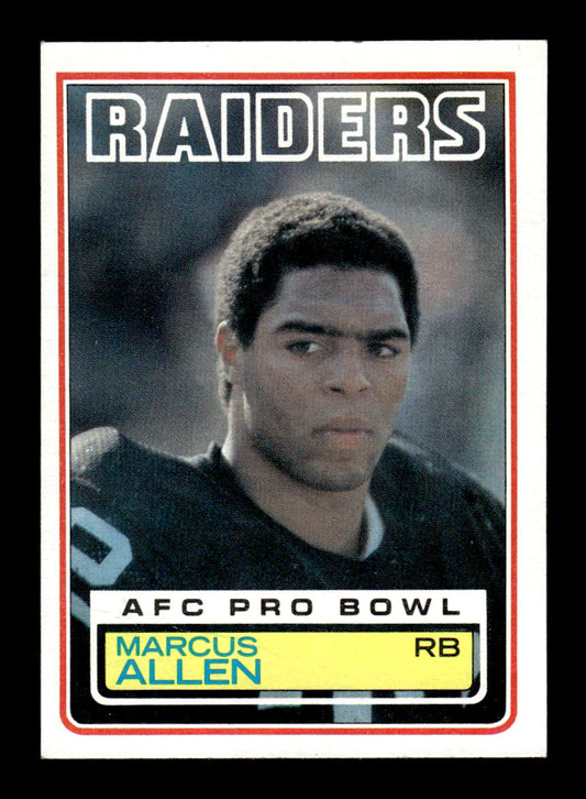 1983 Topps #294 Marcus Allen Near Mint or Better HOF-10002286