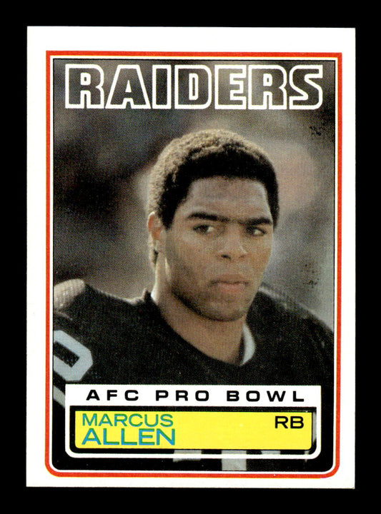 1983 Topps #294 Marcus Allen Near Mint or Better HOF-10002287
