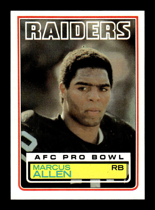 1983 Topps #294 Marcus Allen Near Mint or Better HOF-10002288