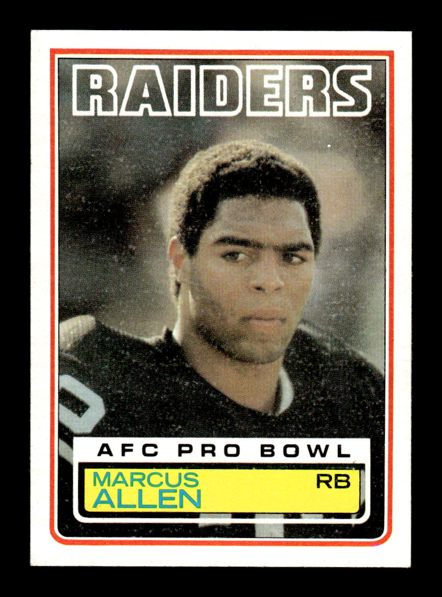 1983 Topps #294 Marcus Allen Near Mint or Better HOF-10002289
