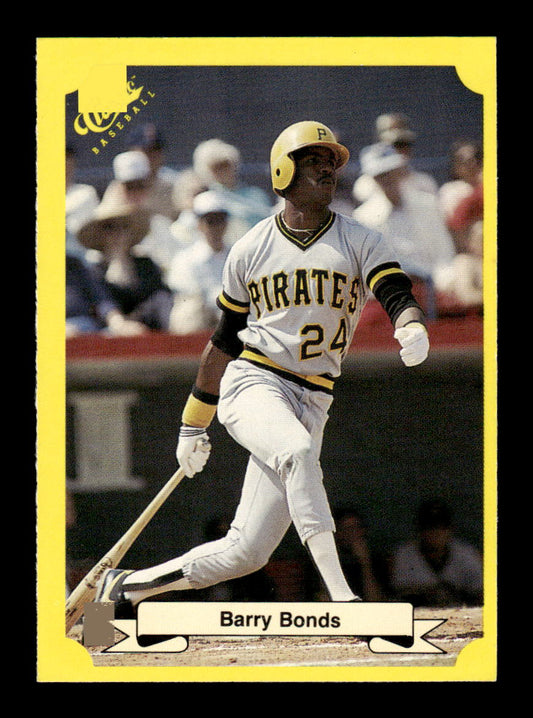 1987 Classic Yellow/Green #113 Barry Bonds Near Mint HOF-10002299