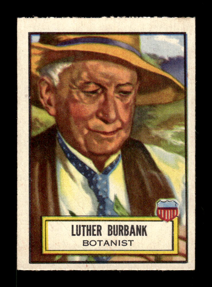 1952 Topps Look 'n See (R714-16) #27 Luther Burbank Excellent HOF-10002321