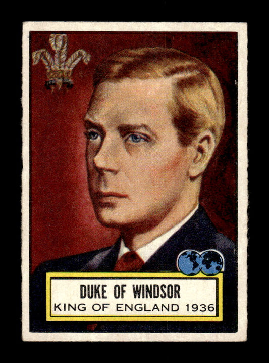 1952 Topps Look 'n See (R714-16) #103 Duke of Windsor Excellent HOF-10002328