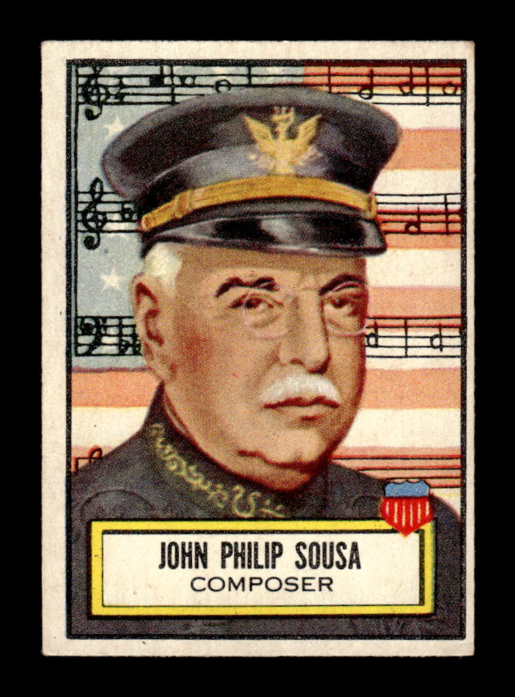 1952 Topps Look 'n See (R714-16) #115 John Philip Sousa Excellent HOF-10002331