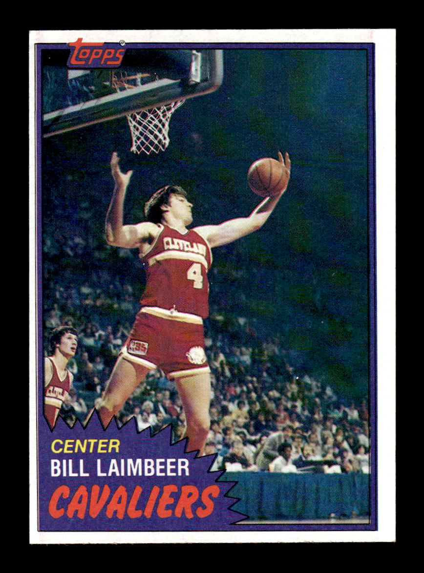 1981-82 Topps #MW74 Bill Laimbeer Excellent HOF-10002337