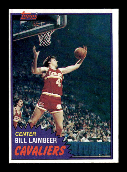 1981-82 Topps #MW74 Bill Laimbeer Excellent HOF-10002337