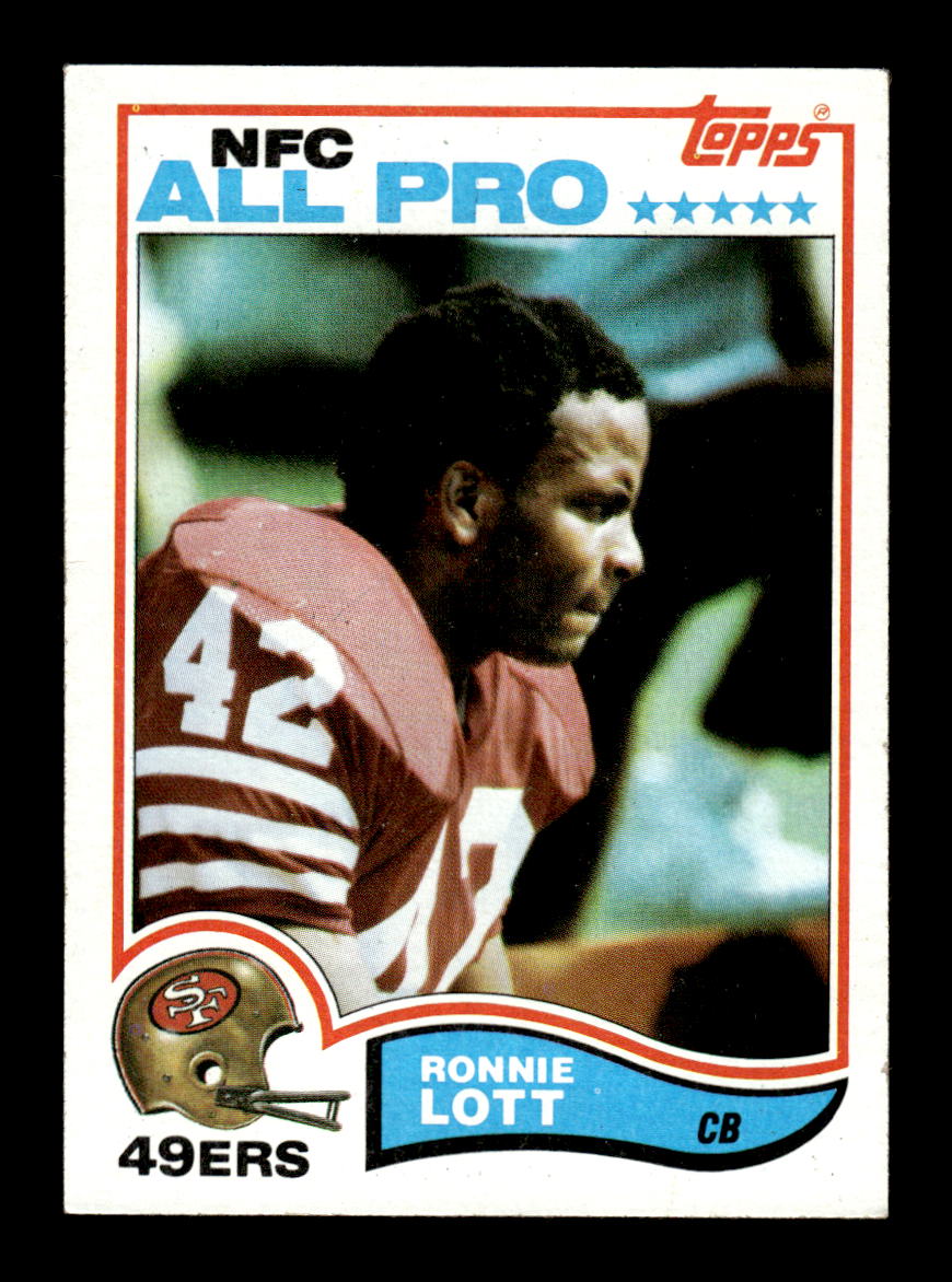 1982 Topps #486 Ronnie Lott Excellent HOF-10002340