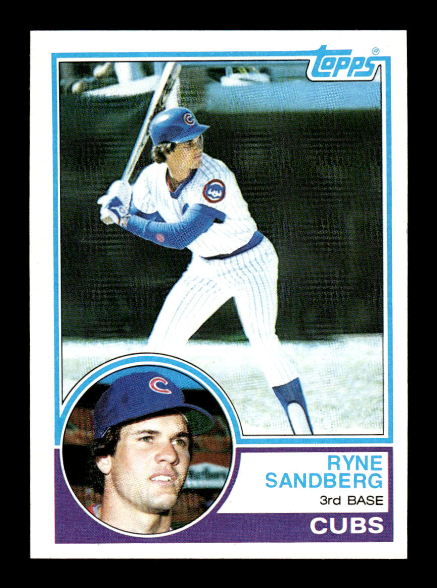 1983 Topps #83 Ryne Sandberg Excellent HOF-10002344