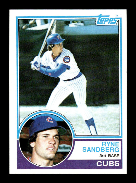 1983 Topps #83 Ryne Sandberg Excellent HOF-10002344