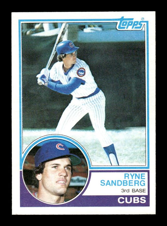 1983 Topps #83 Ryne Sandberg Near Mint or Better HOF-10002345