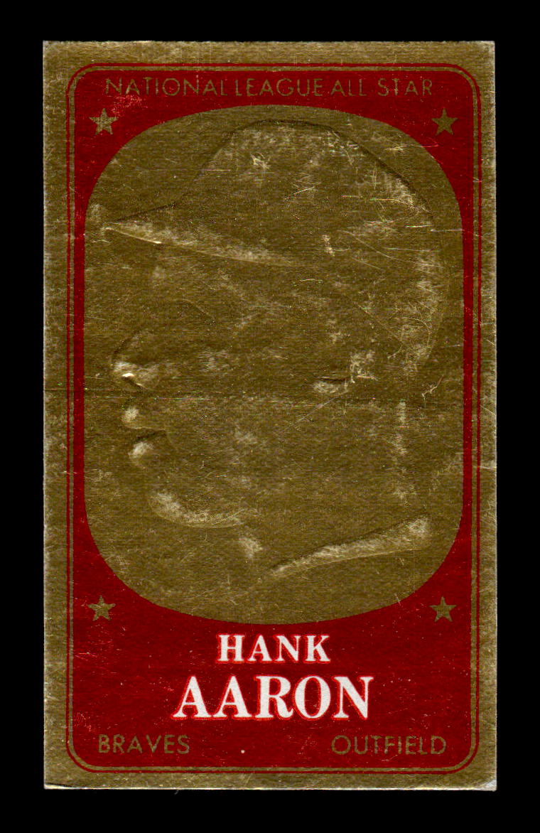 1965 Topps #59 Hank Aaron Embossed Excellent HOF-10002346