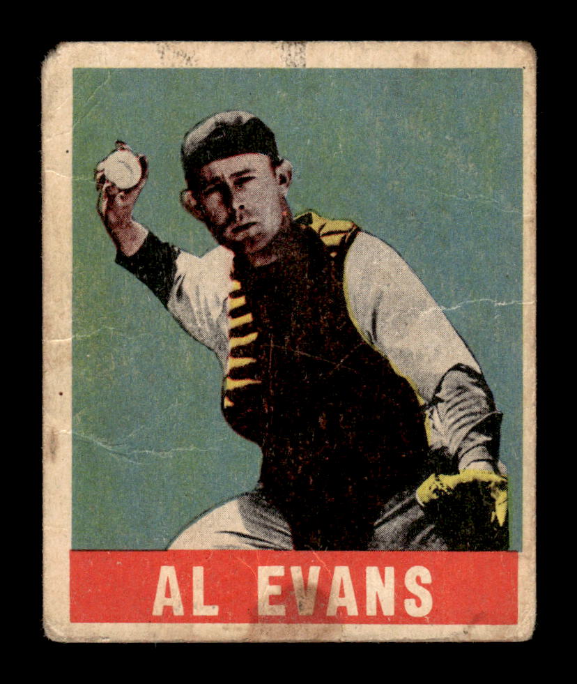 1948-49 Leaf #22 Al Evans Very Good HOF-10002352