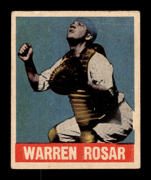 1948-49 Leaf #128 Warren Rosar Very Good HOF-10002354