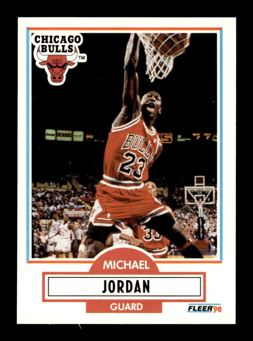 1990-91 Fleer #26 Michael Jordan Excellent HOF-10002358
