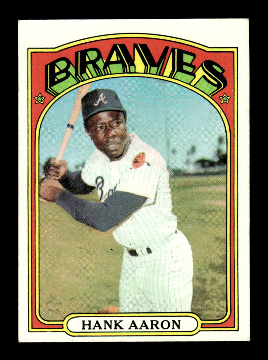 1972 Topps #299 Hank Aaron Excellent HOF-10002366