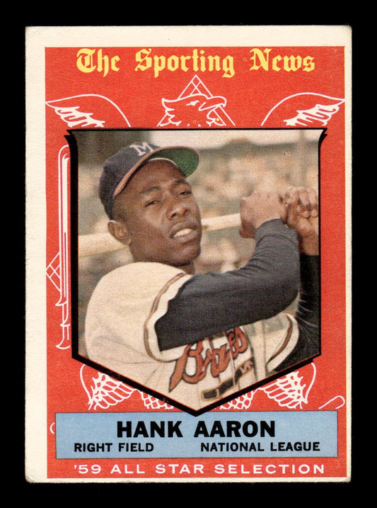 1959 Topps #561 Hank Aaron Very Good HOF-10002373