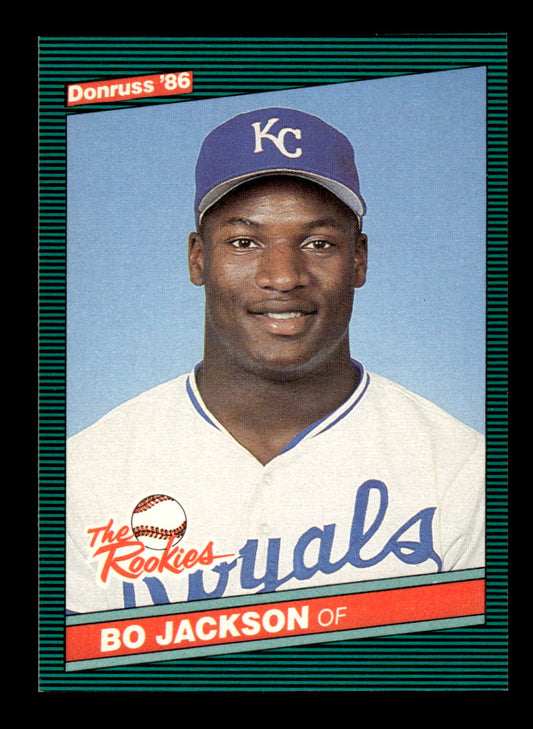 1986 Donruss The Rookies #38 Bo Jackson Excellent HOF-10002375