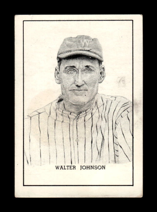 1950-56 Callahan Hall of Fame #NNO Walter Johnson Excellent HOF-10002379
