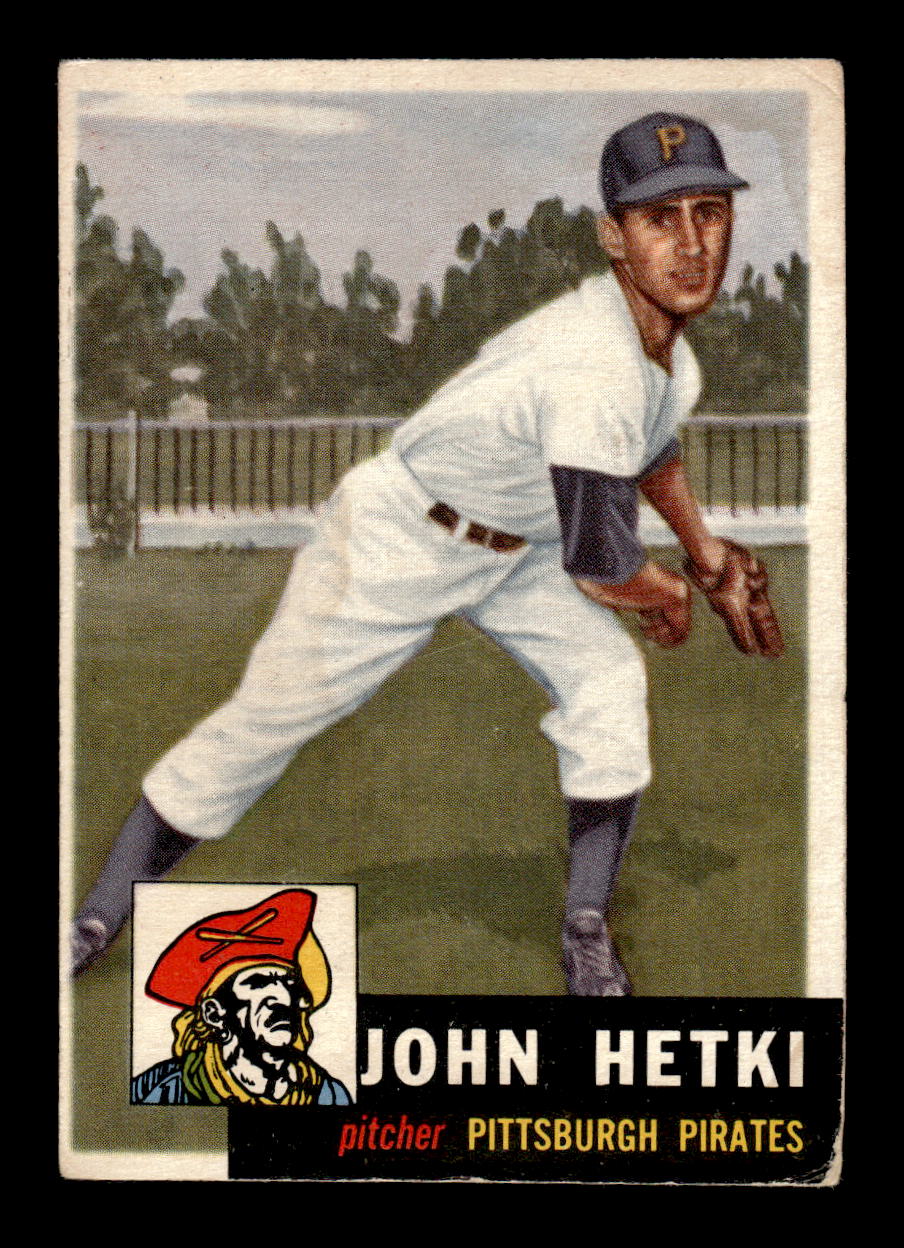 1953 Topps #235 John Hetki Very Good HOF-10002392