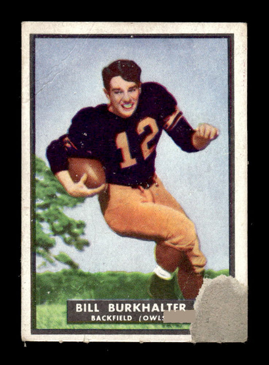 1951 Topps Magic #5 Bill Burkhalter Poor HOF-10002399